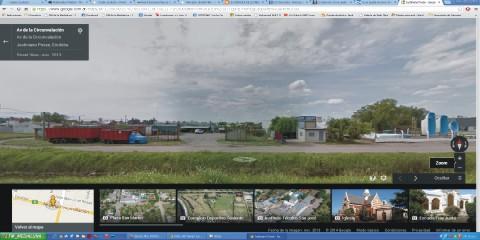Ya se puede recorrer Justiniano Posse con Google Street View