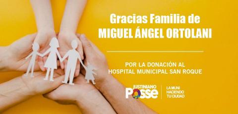 Donaciones para el hospital San Roque