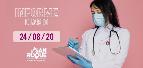 Informe Hospital Municipal San Roque - 24 de Agosto de 2020 - 