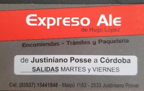 Expreso Ale Comisiones a Córdoba