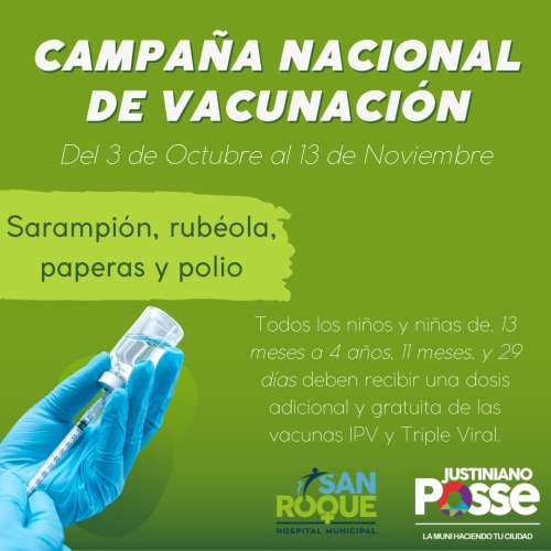 Campaña de vacunación 